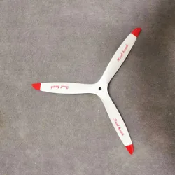 1 Pcs 3 Blade 10/11/12/13/14 inch Forward(CCW)&Reverse(CW)  White Beech Wood Propeller for Scale RC Gas Airplane Model