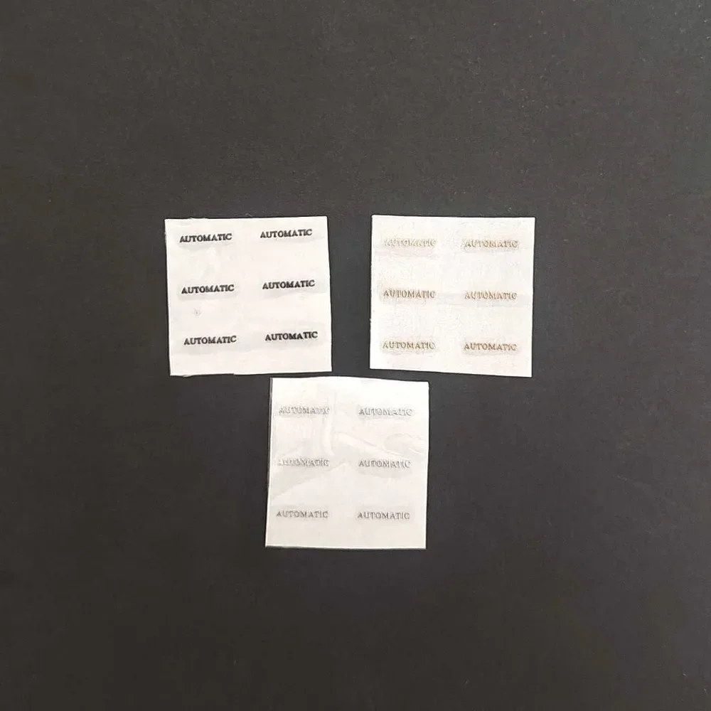 5 Pcs Metal Sticker S Logo Sticker Dial Label for Seik G S Sticker Automatic Label Watch Repair Accessories Nh35 Dial S Logo