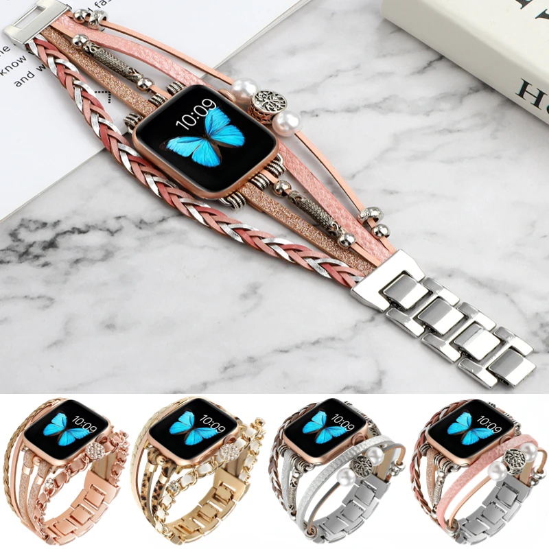 

Металлический браслет для Apple watch band Ultra 8 7 45 мм 41 мм 49 мм, женский браслет для iWatch 6 5 4 3 SE 44 мм 42 мм 40 мм