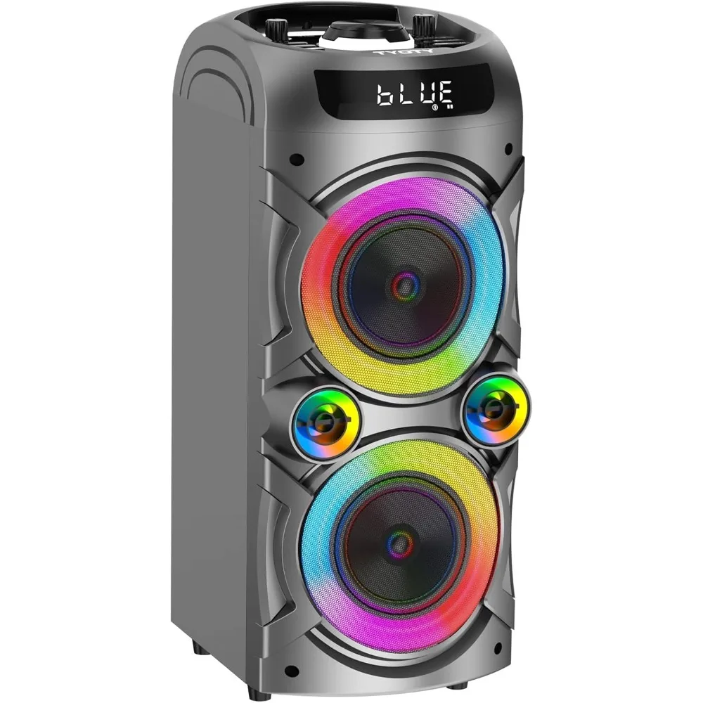 

Portable Bluetooth Speaker 100W Big Powerful Wireless Boombox TWS Pairing Loud Stereo Sound Deep Bass Large Party Speakers with