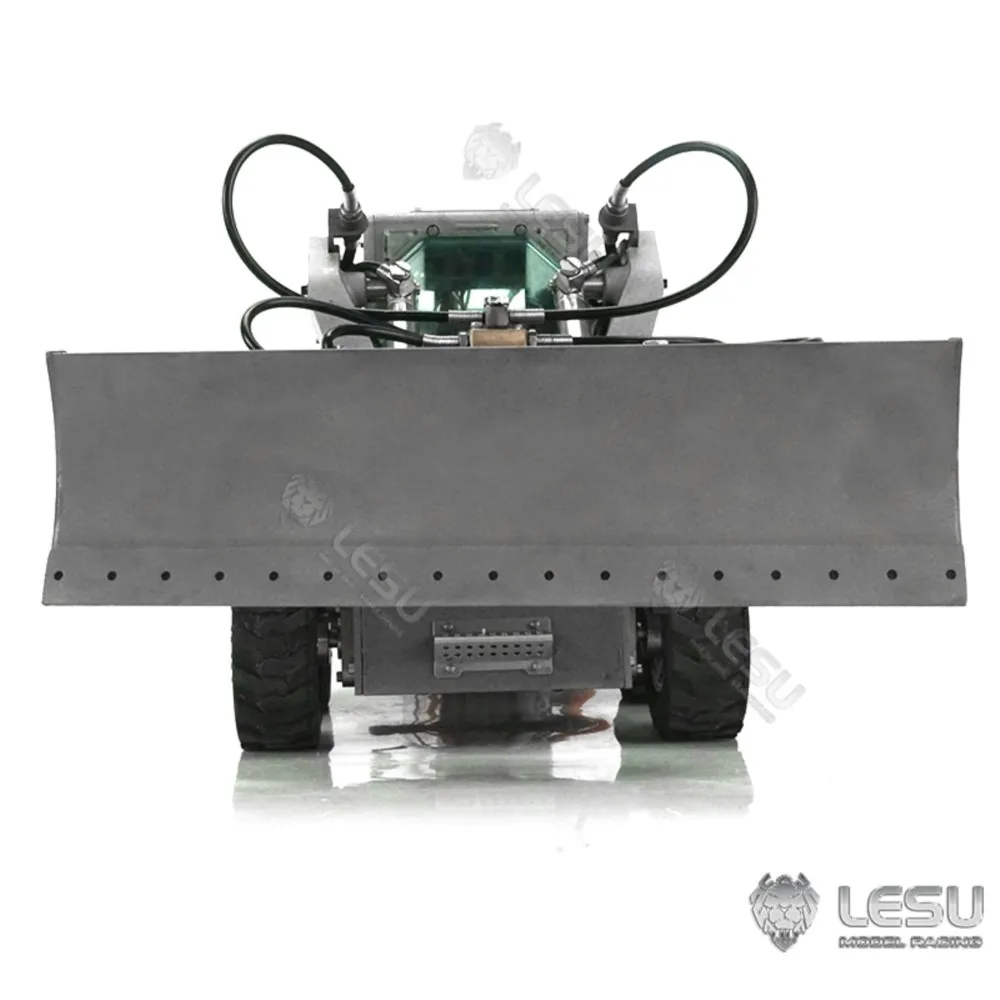 LESU RC Onderdelen Metalen Bulldozer Blade Schop Voor 1/14 Schaal RC Hydraulische Lader Afstandsbediening Schranklader Model Speelgoed TH19131