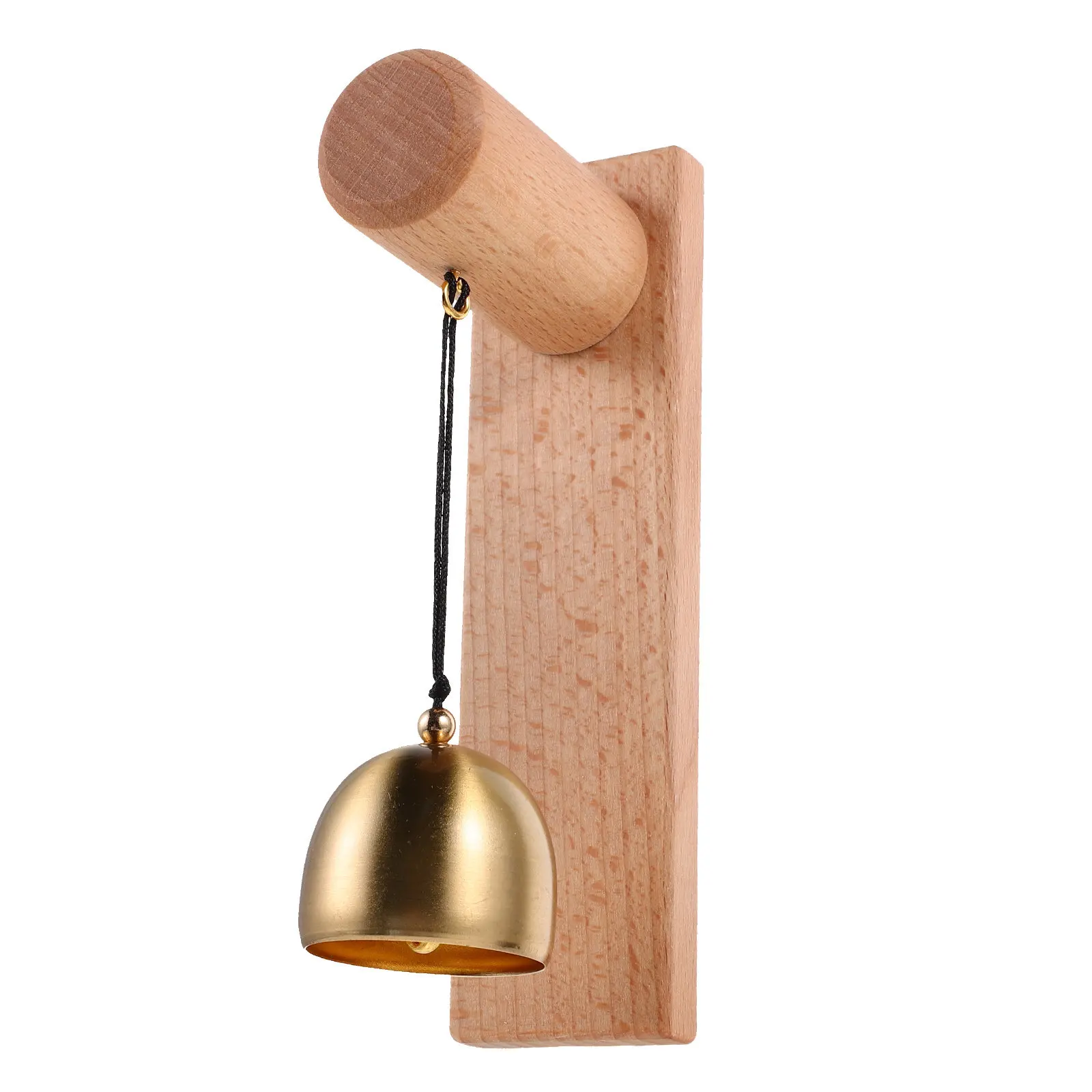Solid Wood Doorbell Japanese Style Wind Chime for Business Store Entrance Office Home Entry Bell Door Type Solid Wood Chime