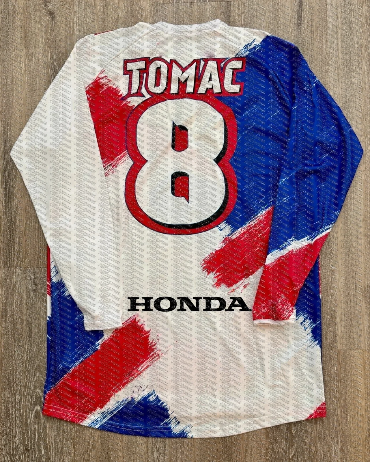 

Men's 2025 Honda Quick Dry Motorcycle Jersey Long Sleeve Breathable T-Shirt for Mountain & Dirt Bike Racing Sports Enduro Moto