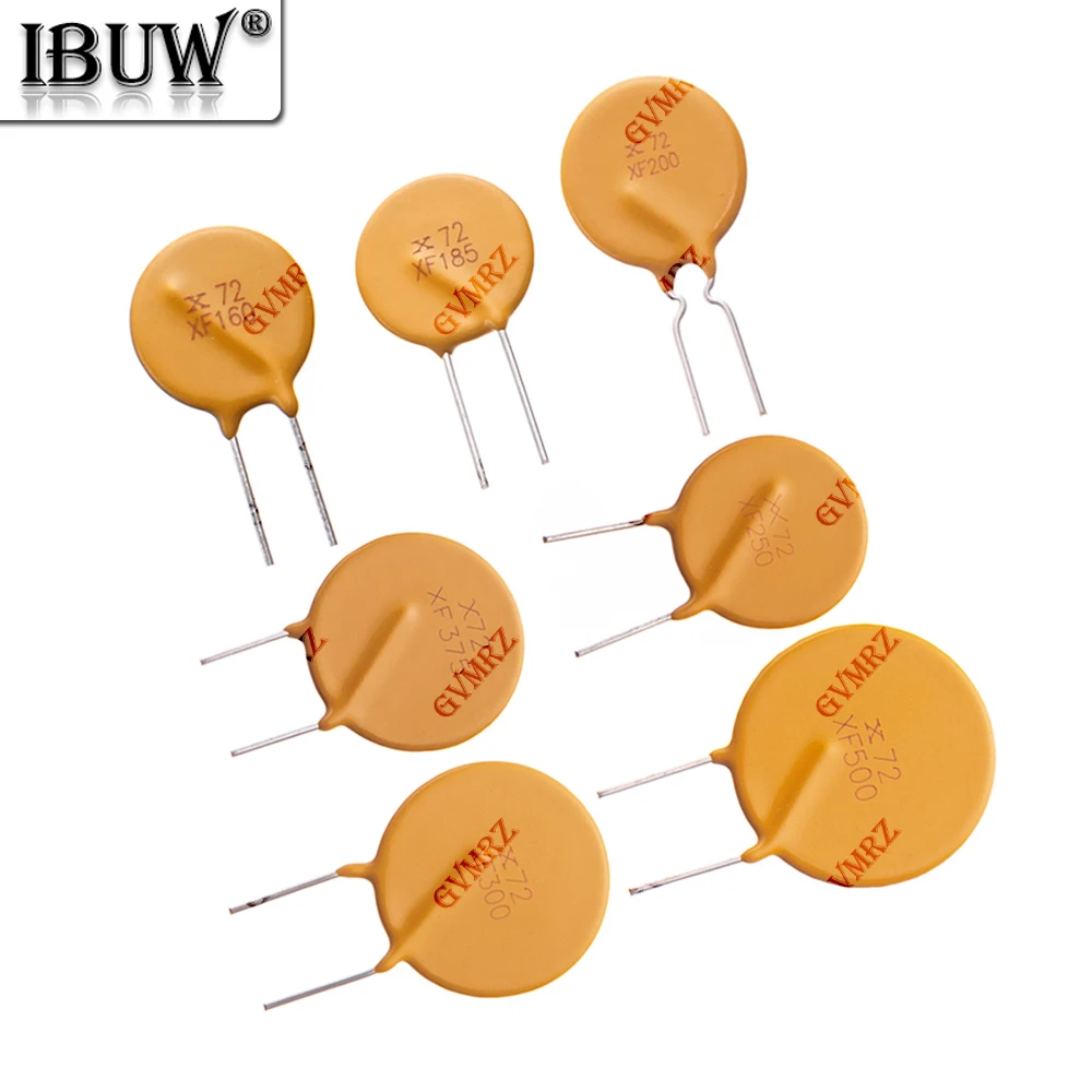10PCS 72V 60V 0.05A-0.75A 0.4A RXEF030 RXEF050 0.05A-5A RXEF010 RXEF017 Self-Recovery Fuse PPTC RXEF005-RXEF075
