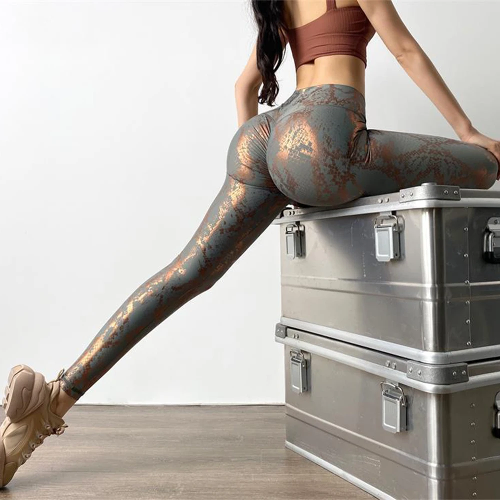 High Waist Workout Leggings for Women Butt Lifting Gym and Yoga Pants S XL Polyester White/Gray/Black/Red Wine