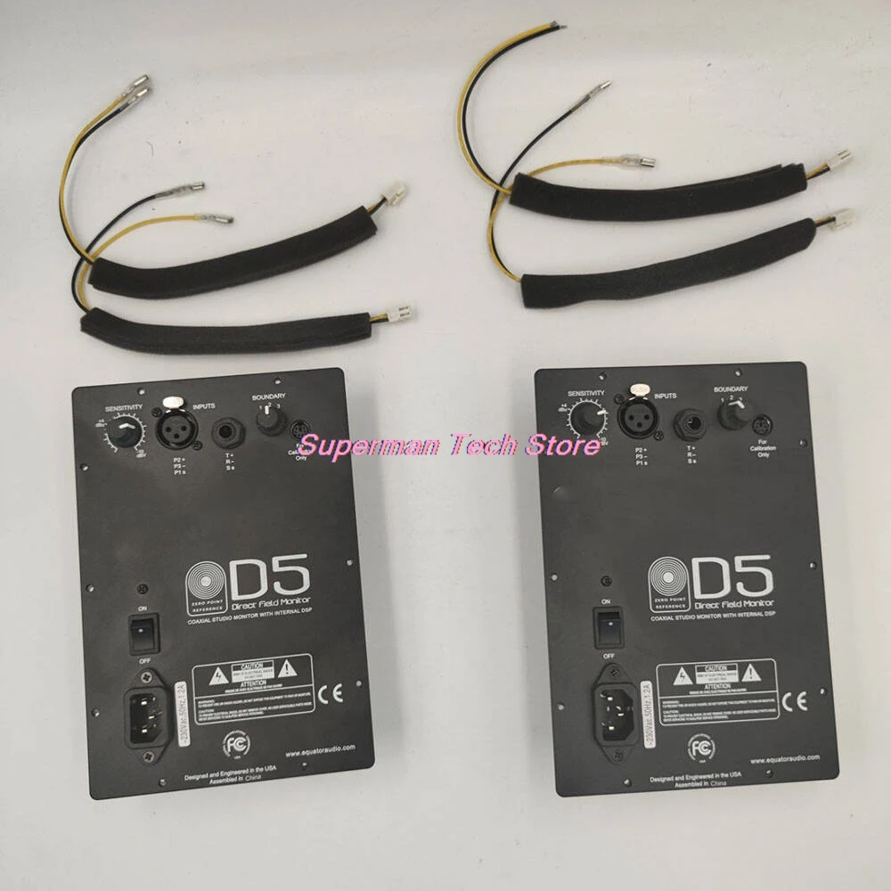 2Pcs For Equator Audio D5 DSP Monitor Speaker Support 6.5