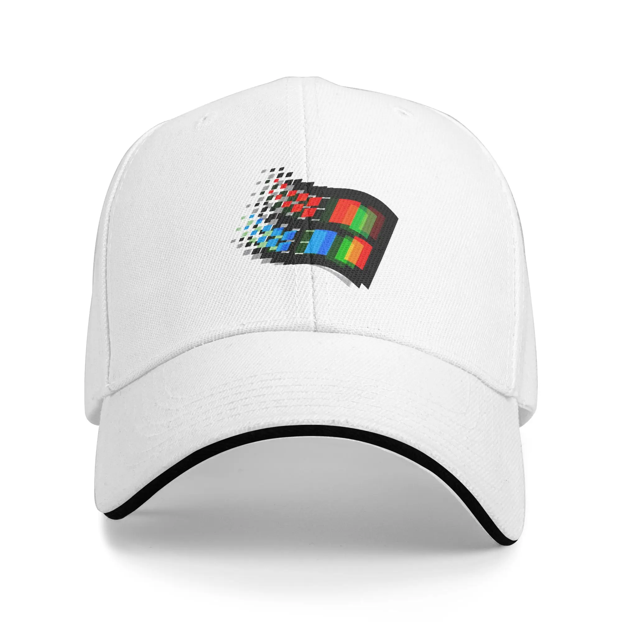Бейсболка с символом Windows 95, повседневная, для охоты и кемпинга, солнцезащитная кепка-тракер, унисекс, для пар, женская, дропшиппинг, снэпбэк