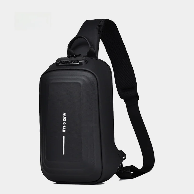 large-capacity-motorcycle-chest-bag-waterproof-hard-single-shoulder-slant-cross-fashionable-sport-bag-with-password-lock