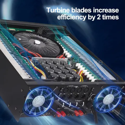 고전력 HiFi 디지털 앰프 850Wx2 1200Wx4 채널 스테레오 오디오 변환기 어댑터(홈/데스크탑 전원/액티브 스피커용)