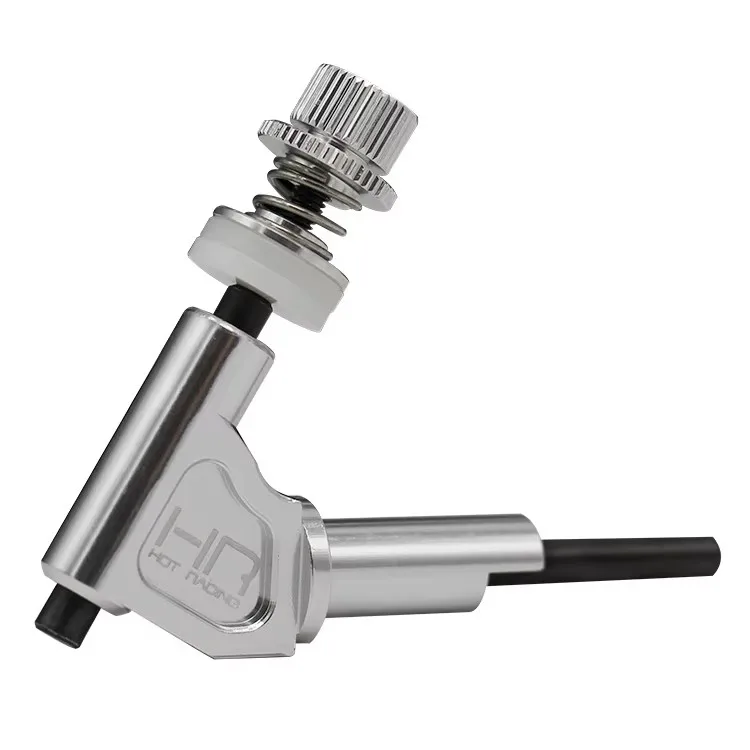 Poste de dirección de aluminio de carreras con zapatilla suave ajustable para motocicletas Kyosho 1/8 radiocontroladas NSR500