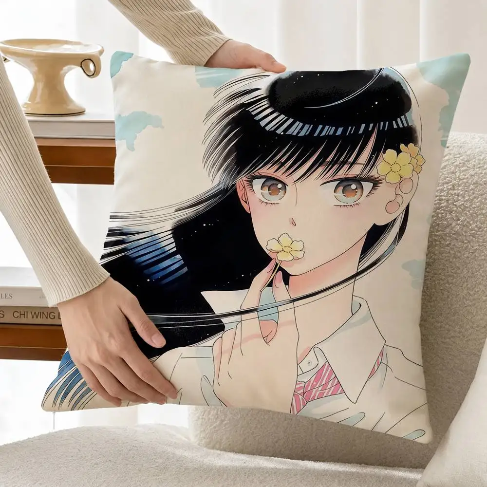 After the Rain Akira T-Tachibana Customizable Square Cushion Cover Double Sided Print Pillow Case