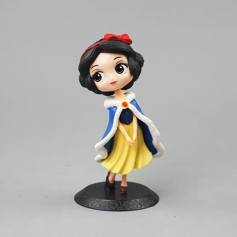 Disney Princess Aurora Snow White Birthday Party Cake Topper Toy Decoration Children Charm Gift Cartoon Desktop Ornament