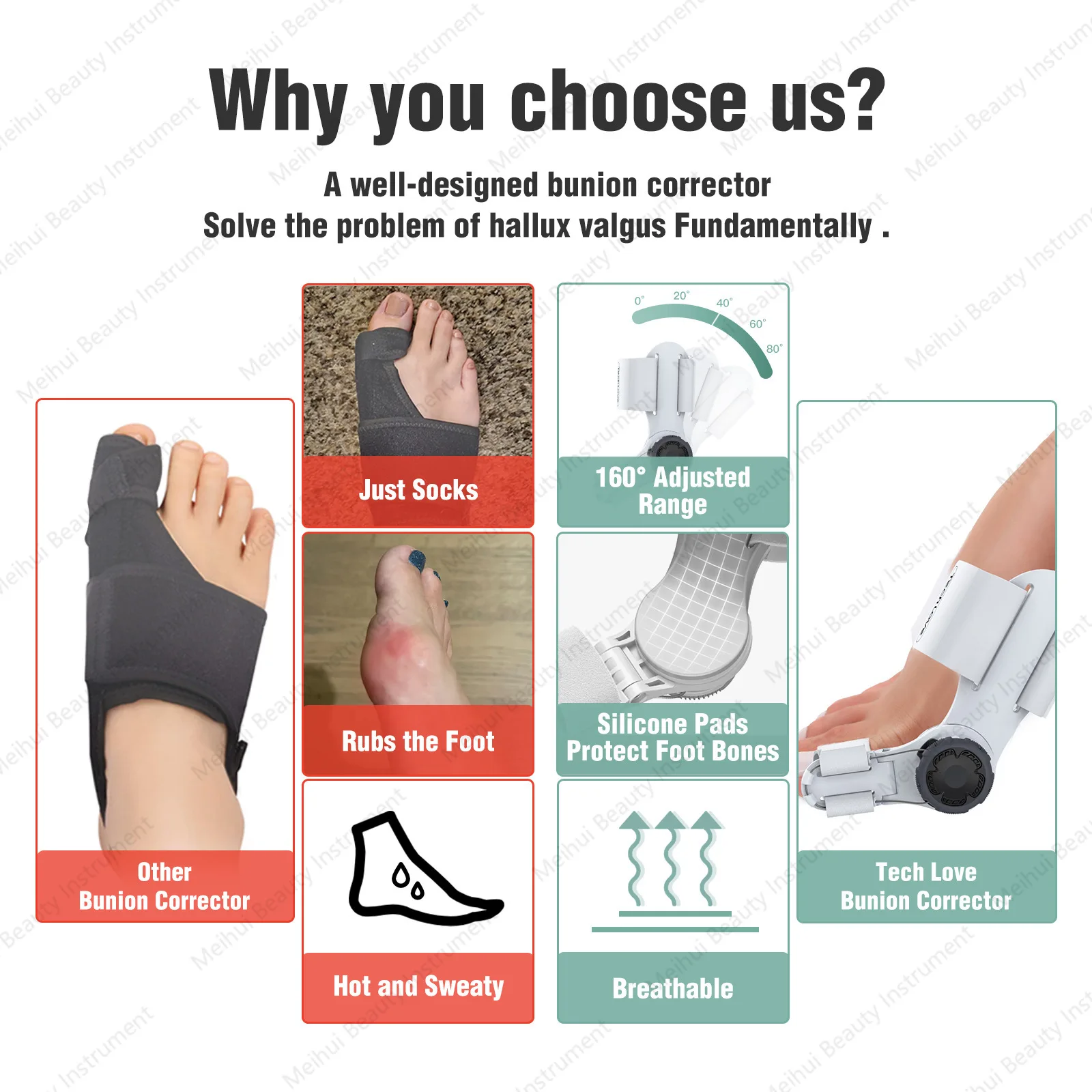 Hot-selling Toe Separator Brace Toe Big Foot Mother Bracket Night Toe Brace