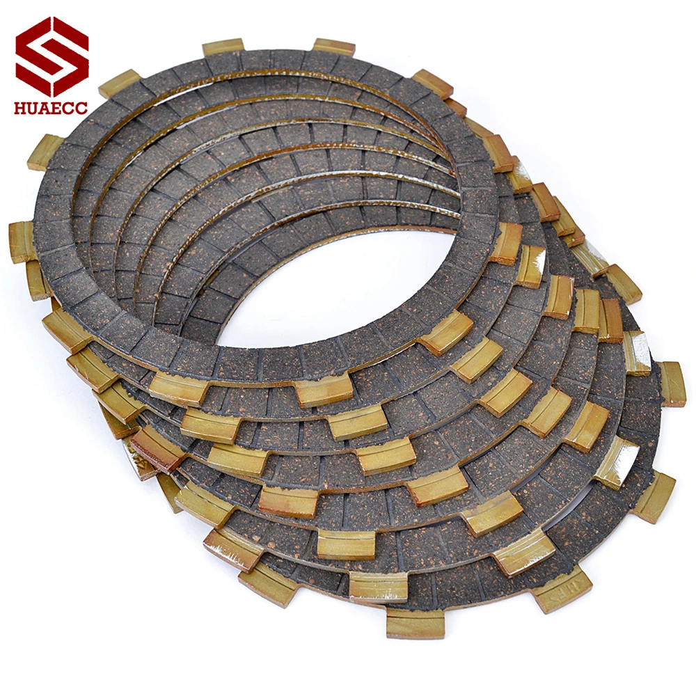 Motorcycle Clutch Friction Disc Plate Kit for Yamaha XS400D XS400-2E XS400E XS400F XS400 XS400SG XS400G XS400SH XS400H IT250H