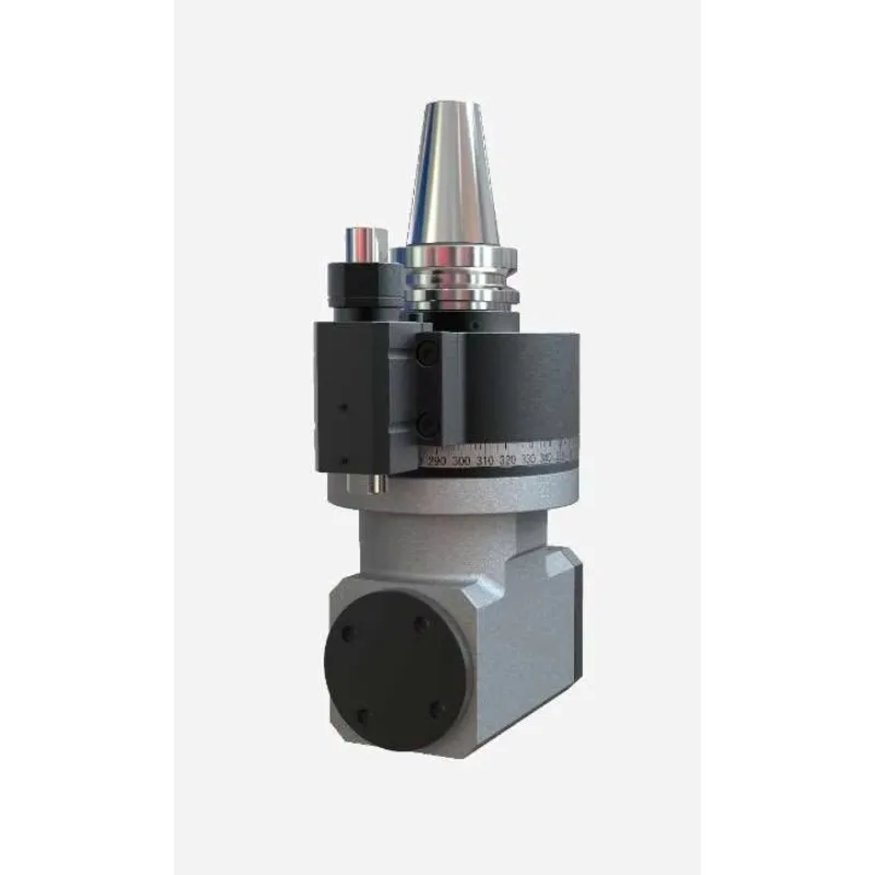 90 Degree CNC Angle Head Machine Tools Horizontal Compatible with BT30 BT40 BT50 ER16 ER25 ER32 for Precision Engineering