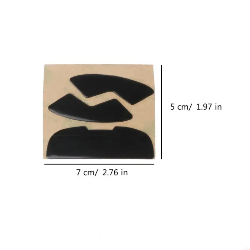 F68C 2Packs/Set для 3 -метровых коньков для мыши для ног для ног для G300 G300S 0,6 мм. Игровые мышь заменить наклейку с ногами.