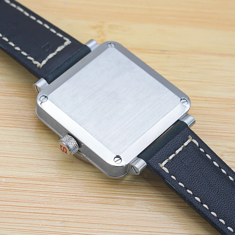 38mm Lünette Legen Sie Neue Platz Mechanische Uhren 20ATM Wasserdichte Uhr Fällen Edelstahl Fall NH35 Bewegung Uhr Kopf