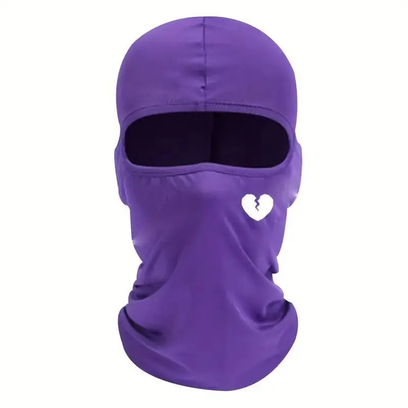 Máscara facial de malha universal para homens e mulheres, chapéu Balaclava, rosto cheio, adequado para esportes de inverno, esqui