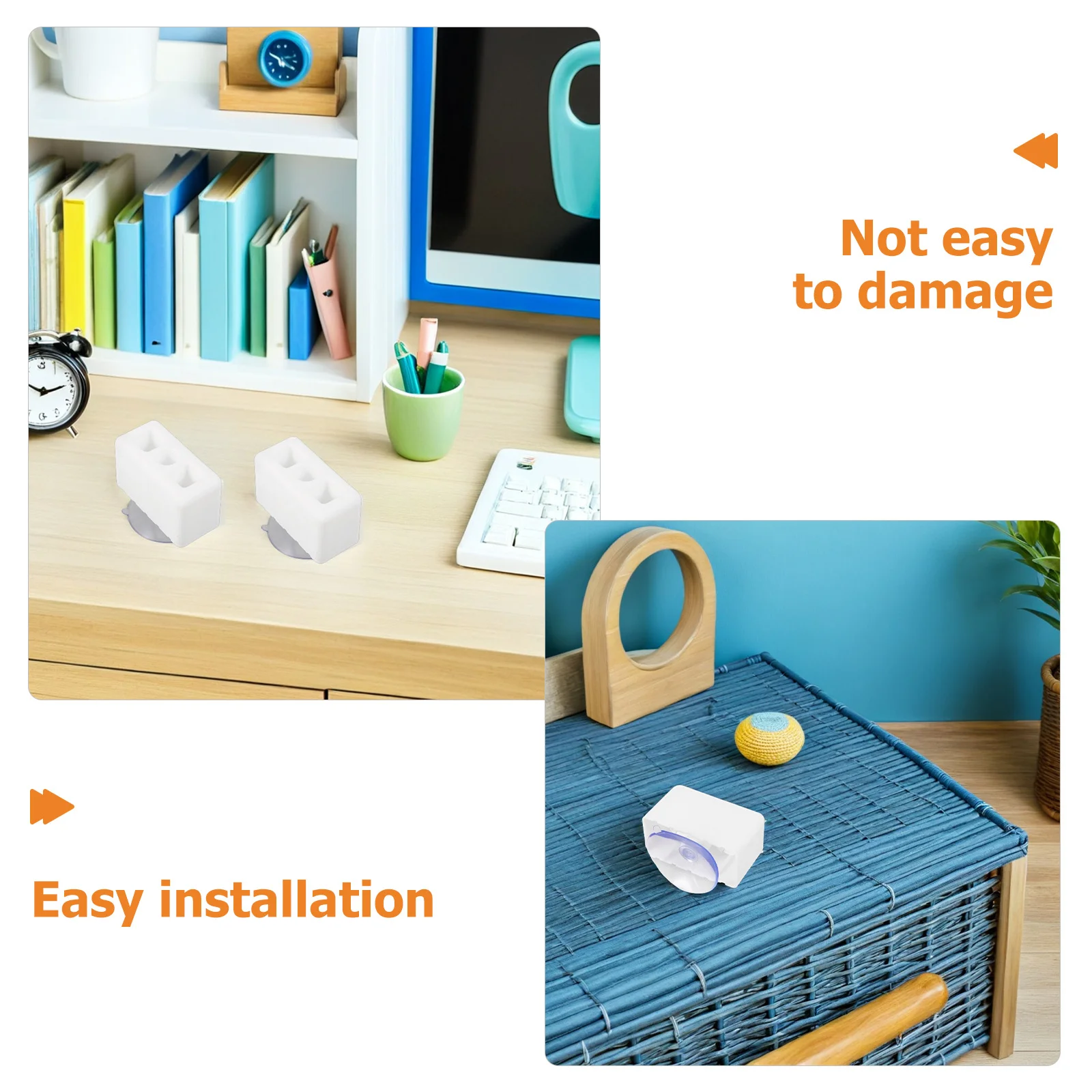 6 قطع من موصلات حظيرة الأطفال الآمنة، أداة تثبيت قابلة لإعادة الاستخدام بكأس شفط لتثبيت ألواح حظيرة الكلاب والجراء