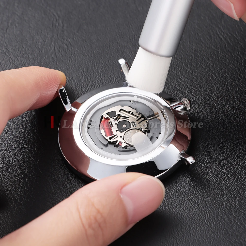 1/3/5pcs Watch Cleaning Brush Watch Small Parts Watch Movement Glass Fiber Brass Steel Cleaning Brush Watch Part Repair Tools