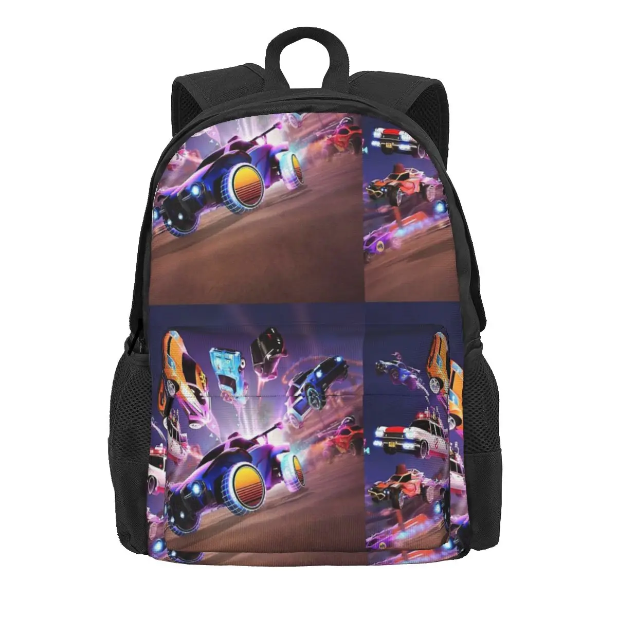 Rocket League Waterproof Backpack Large Capacity School Bag Girls Men Travel Bag Large Capacity School Bag