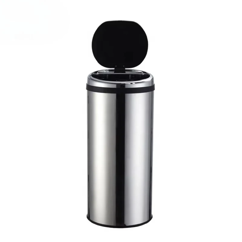 High-quality, round color large one-touch trash can