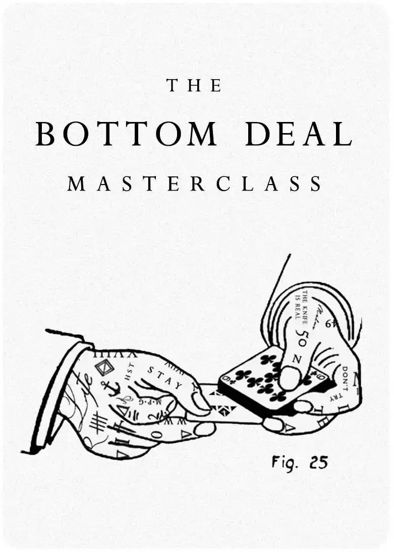 Die Bottom Deal Masterclass von Daniel Madison, zaubertricks zaubertricks