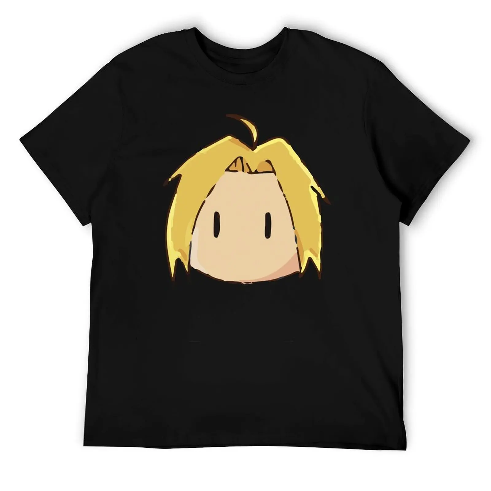 

Edward Elric Chibi T-Shirt cotton t shirts high quality t shirt for man 100 percent cotton T-Shirt