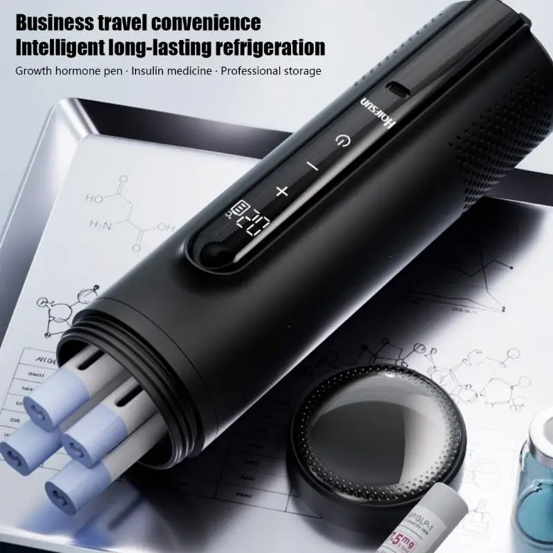 Smooth Temperature Controlled Drink Container Environmental Friendly Substance Car Refrigerator Alternative D2RD