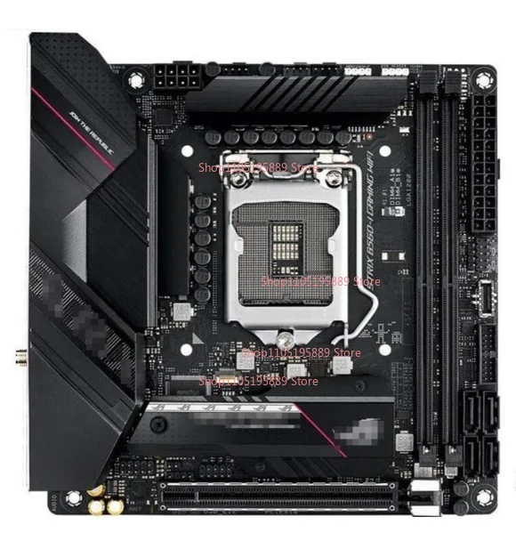 Para la placa base ASUS ROG STRIX B560-I GAMING WIFI Mini-ITX, compatible con procesadores Intel de 10.ª/11.ª generación