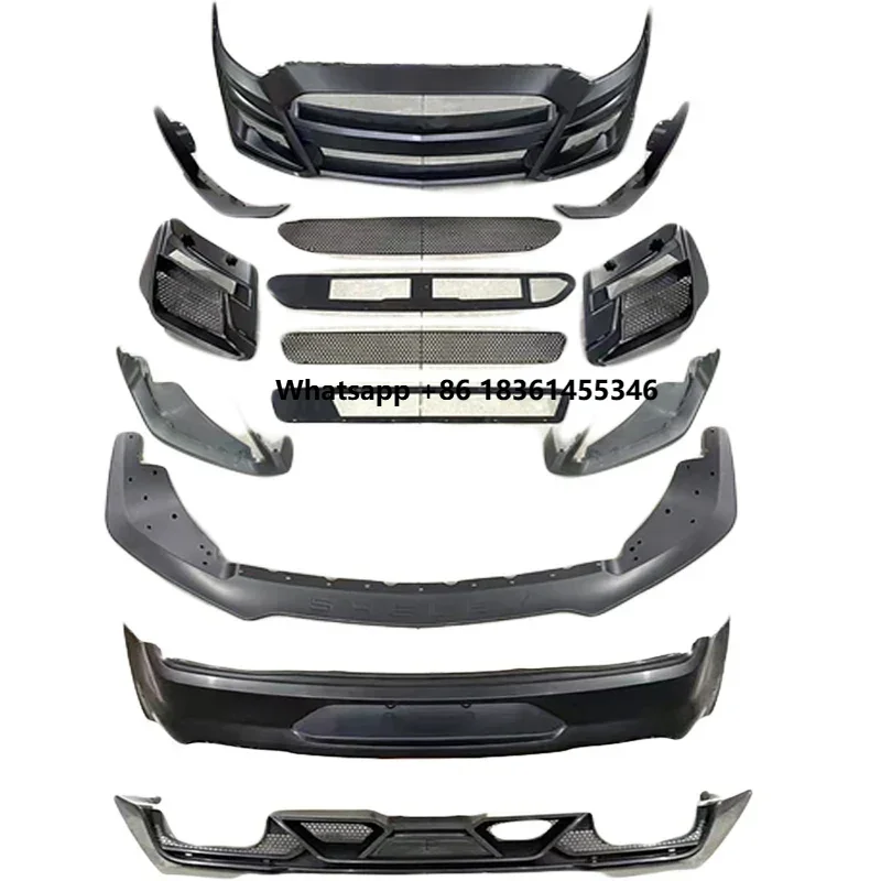 

For Mustang 2015 2016 2017 Front Bumper Rear Lip Body kit PP Body kits