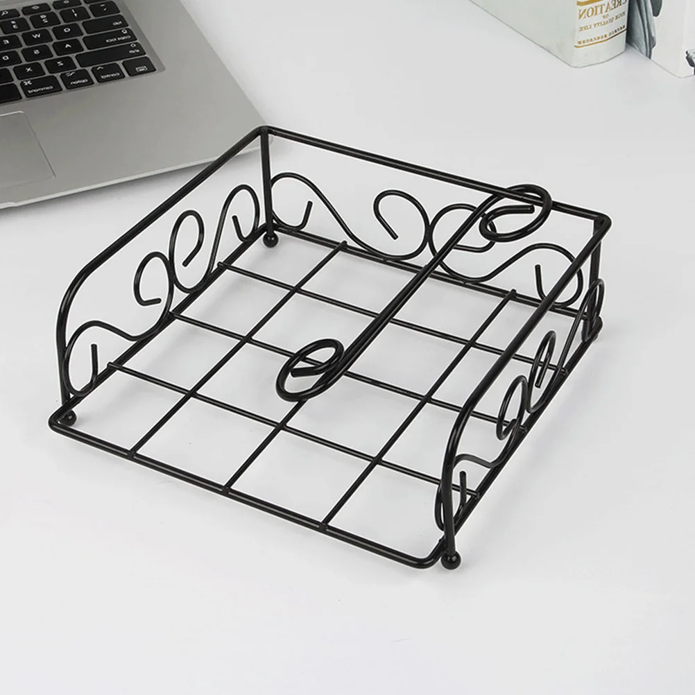 

Napkin Holder Sturdy Metal Iron Wire Tissue Storage Rack For Home Hotel Restaurant Desktop Organizer Paper Towel Dispenser
