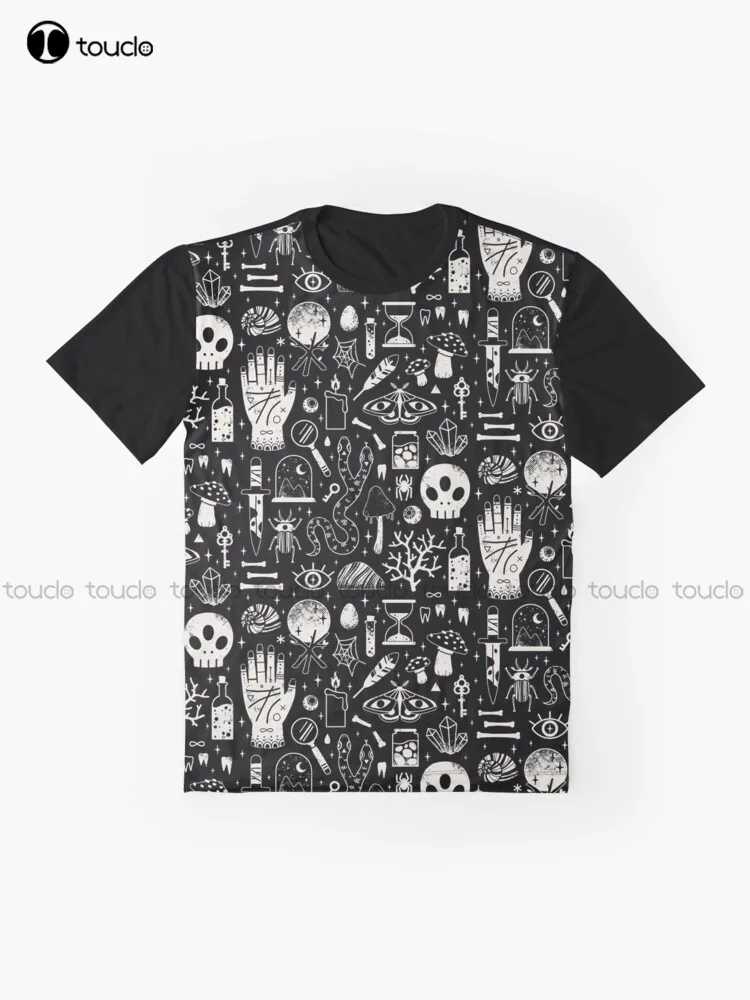 Curiosities: Bone Black Graphic T-Shirt Digital Printing Tee Shirts Streetwear Xxs-5Xl New Popular Unisex Christmas Gift