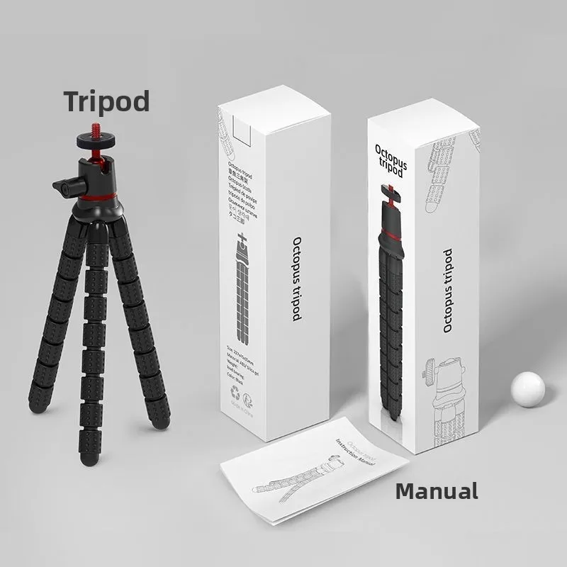 Octopus Mobile Phone Holder Live Desktop Lazy Tripod Holding Vlog Photo Outdoor Shooting Selfie Stand Tool