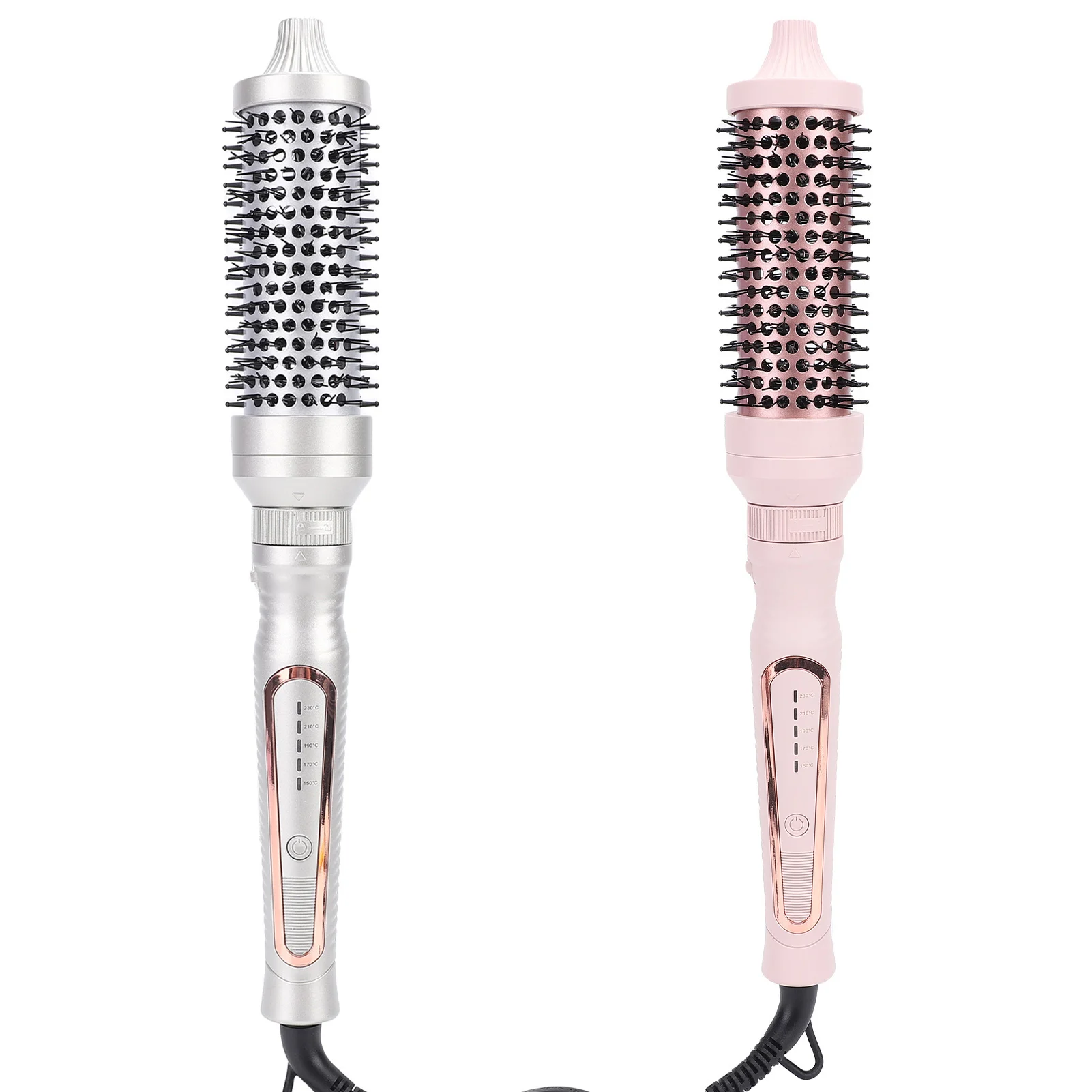 

Thermal Round Brush Set, Hot-Air Curling Iron Brush, 3 Barrel Sizes, 5 Temp Settings for Fine to Thick Coarse Hair
