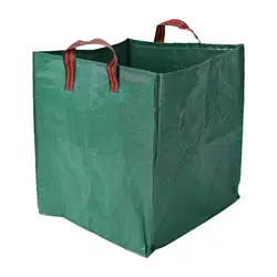Leaf Bags Reusable 125/270L Lawn Bags Garden Clippings Bags Yard Trash Bags Harvest Straw Bags Large Capacity Yard Trash Bags