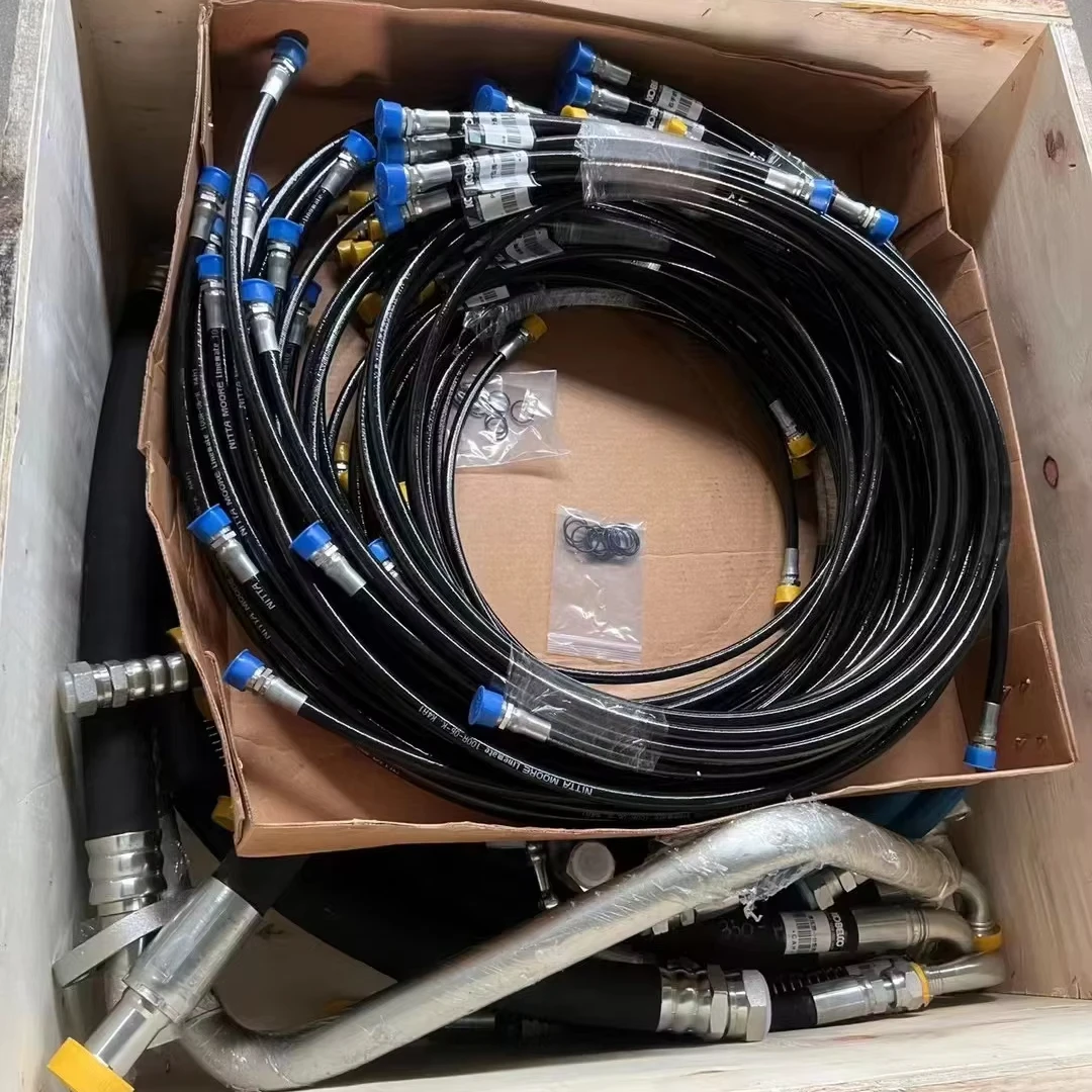 

Комплекты гидравлических шлангов Kobelco SK350-8 Экономичные детали строительной техники для строительных материалов Магазины по ремонту техники