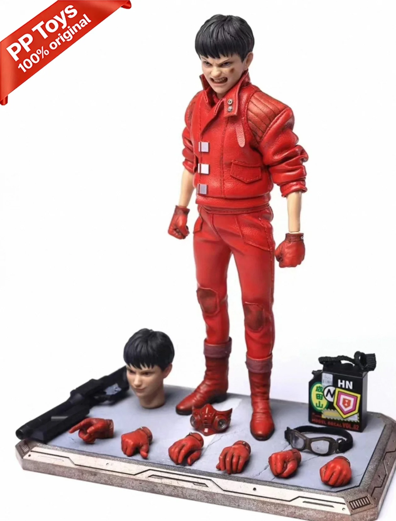 Sacredoys S24-001 1/12 Children's Red Clothes Kaneda Children's Motorcycle Akira Complete Deluxe Version 6-inch Action Model view 3