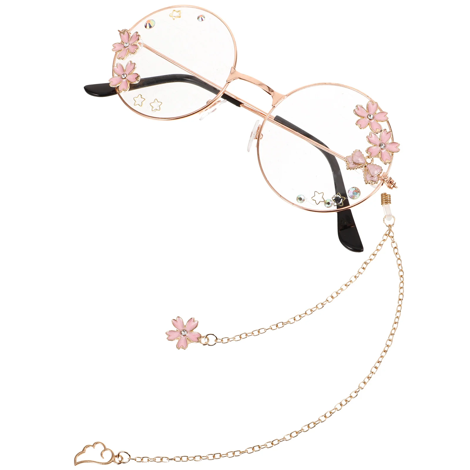 

Chain for Women Glasses Frames Cosplay Eyeglasses Prop Wing Lolita Accessories Miss