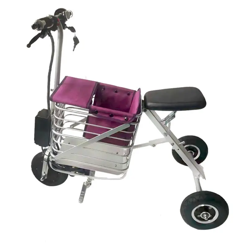 Small Electric Tricycles for Elderly, Leisure, Shopping, Children's Electric Bicycle, Elderly