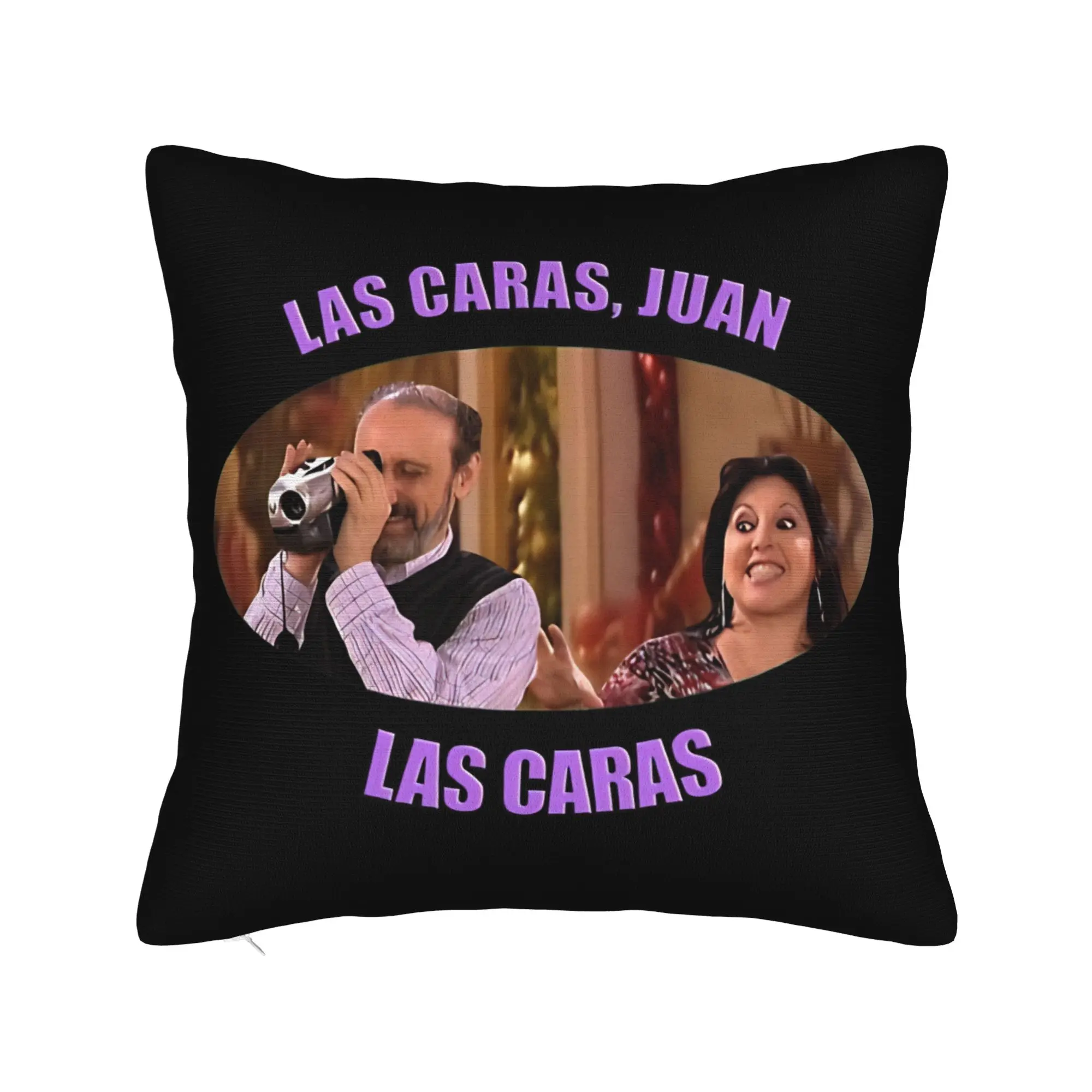 Aquí No Hay Quien Viva Pillow Case  Square Pillow Cover For Living Room Chair Funny Cushion Cover