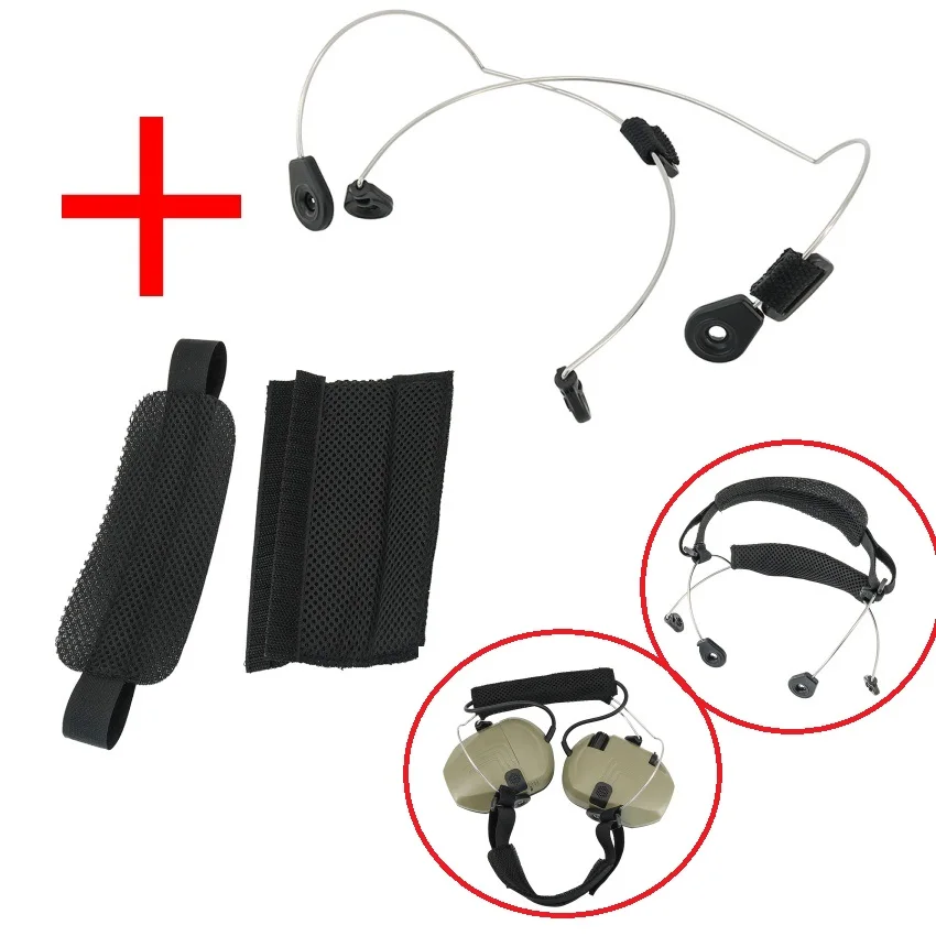 Tactical Electronic Shooting Headphones Accessory for Walker's Razor Slim Headset Active Hearing Protection Hunting Earmuffs