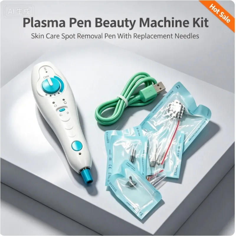 Portable Plasma Beauty Pen with Ozone Function, Household Facial Skin Care Beauty Instrument