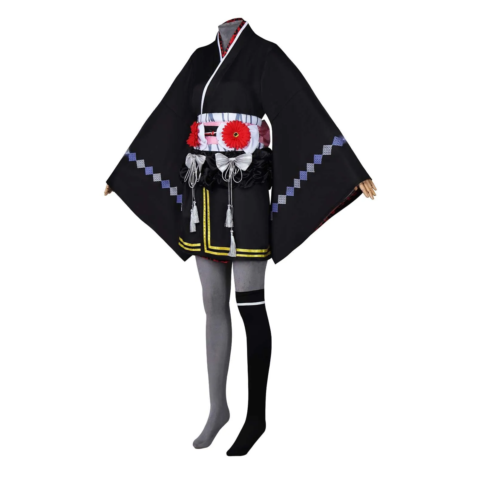 

Final Fantasy 7 Remake FF7 Tifa Cosplay Short Kimono Cosplay Women's Daily Outfit