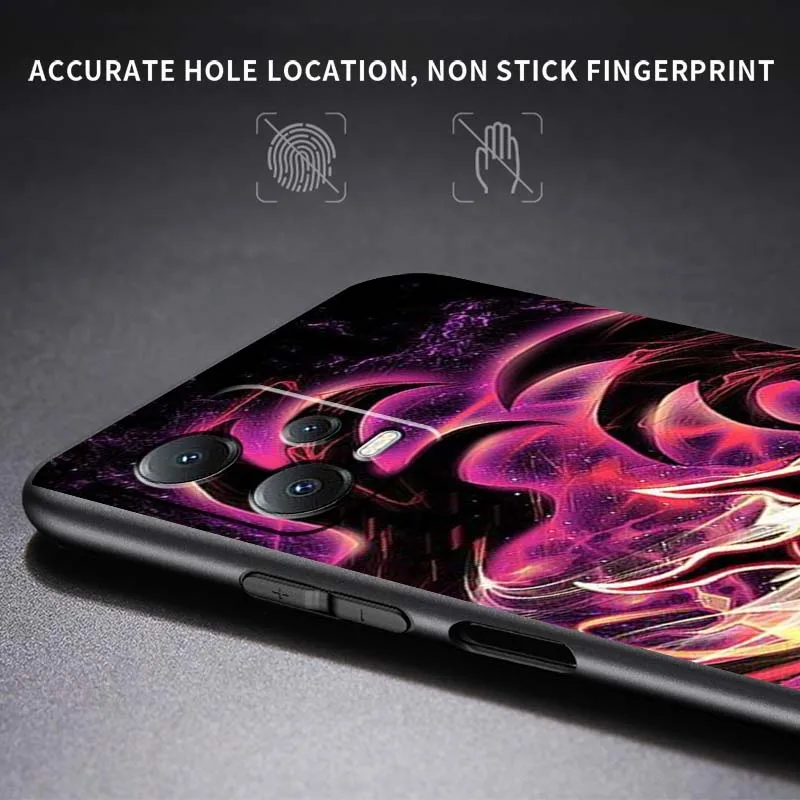 P-Pockets M-Monsters Art لهاتف Xiaomi Redmi Note 15 14 13 12 12S 11E 11 11S Pro Plus 4G 5G غطاء أسود ناعم من البولي يوريثان الحراري