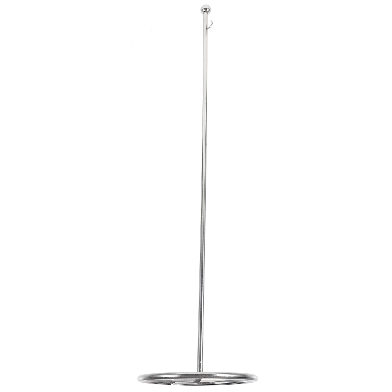 

Table Flag Pole Office Stand Flagpole Desktop Bracket Decorative Base Stainless Steel