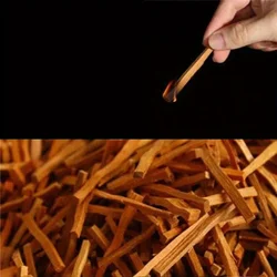 20Pcs/Bag Pau Santo Sticks Incense Wood Strips Purifying Healing Meditation Stress Relief Aromatherapy (Without Burner)