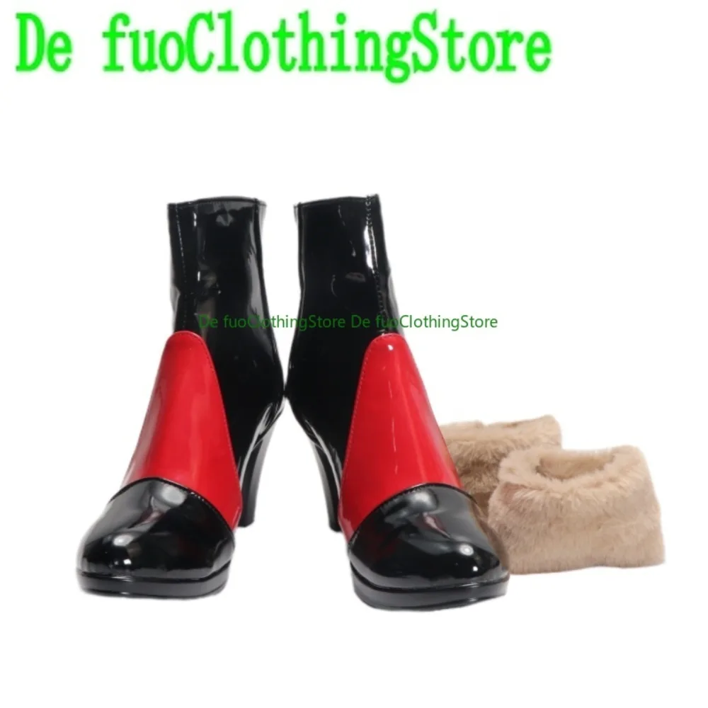 

Restoration of Anime and Game Characters Mo Ren Shui Cheng Xue Feng Role-playing Shoes Props Boots Halloween Party Cosplay Shoes