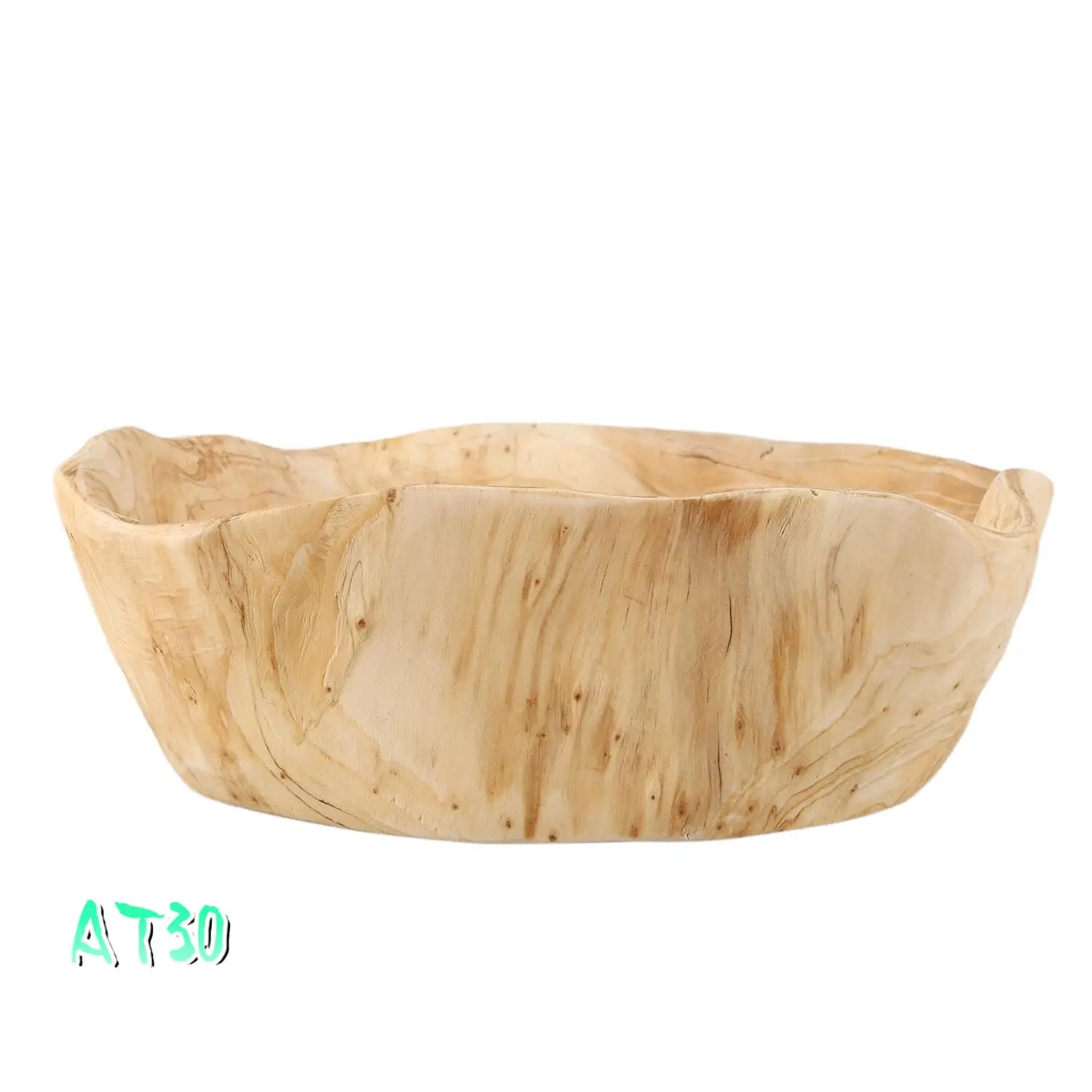 

Household Fruit Bowl Wooden Candy Dish Fruit Plate Wood Carving Root Fruit Plate Wood 25-29 Cm-AT30