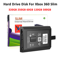 320GB 250GB 60GB 120GB 500GB Hard Drive Disk For Xbox 360 Slim Game Console Internal HDD Harddisk For Microsoft XBOX360 Slim